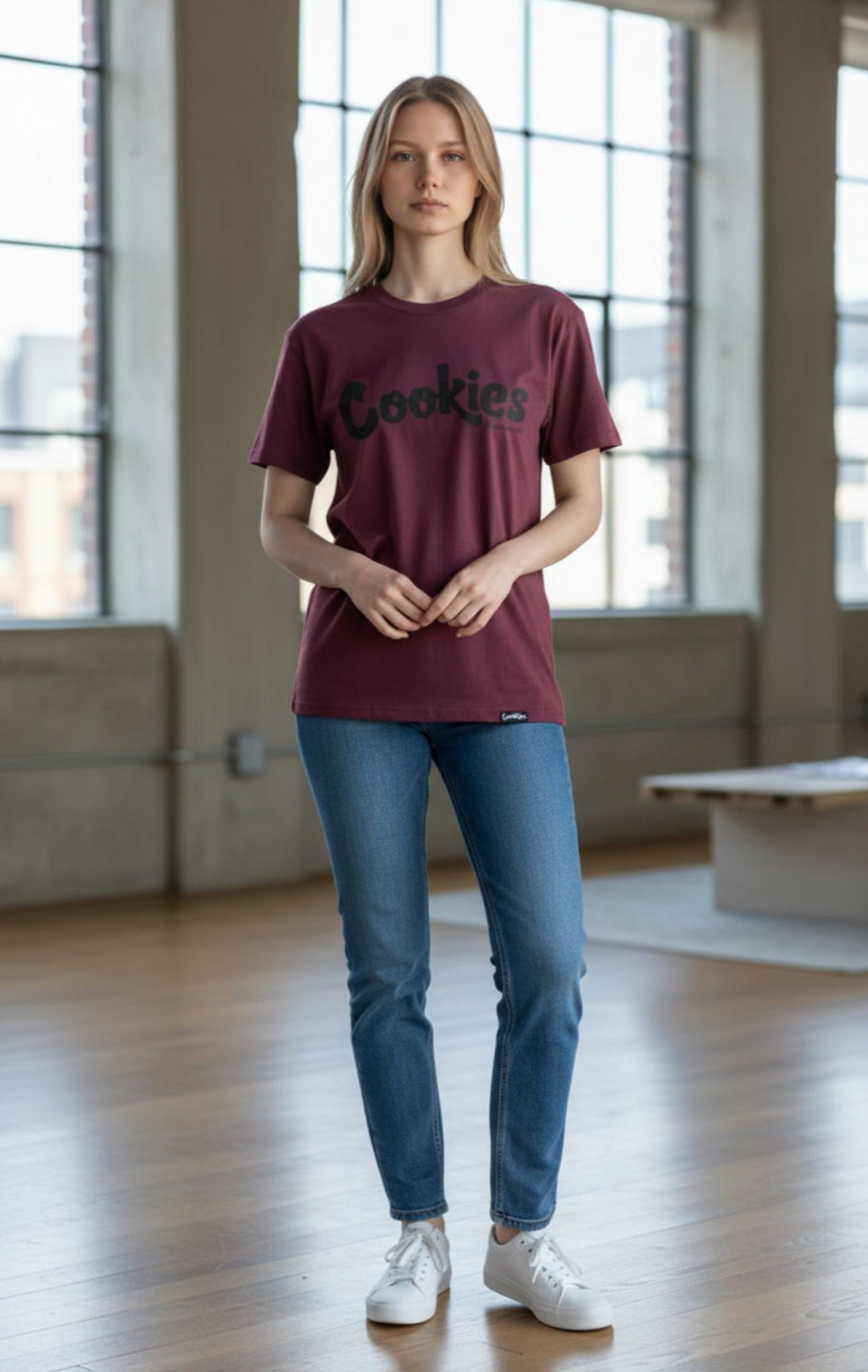 Cookies Magenta Hoodie - back