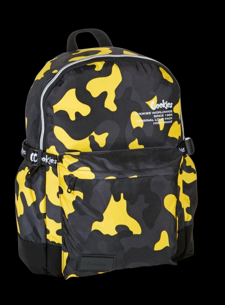 Cookies Yellow Smell Proof Camo Bag