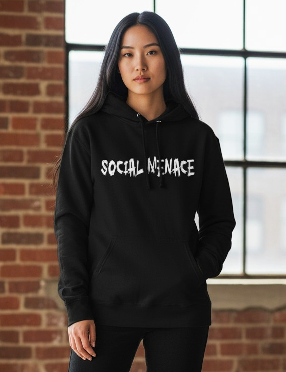 SM Asylum Black Hoodie