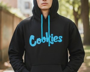 Cookies Black Hoodie Cookies Blue